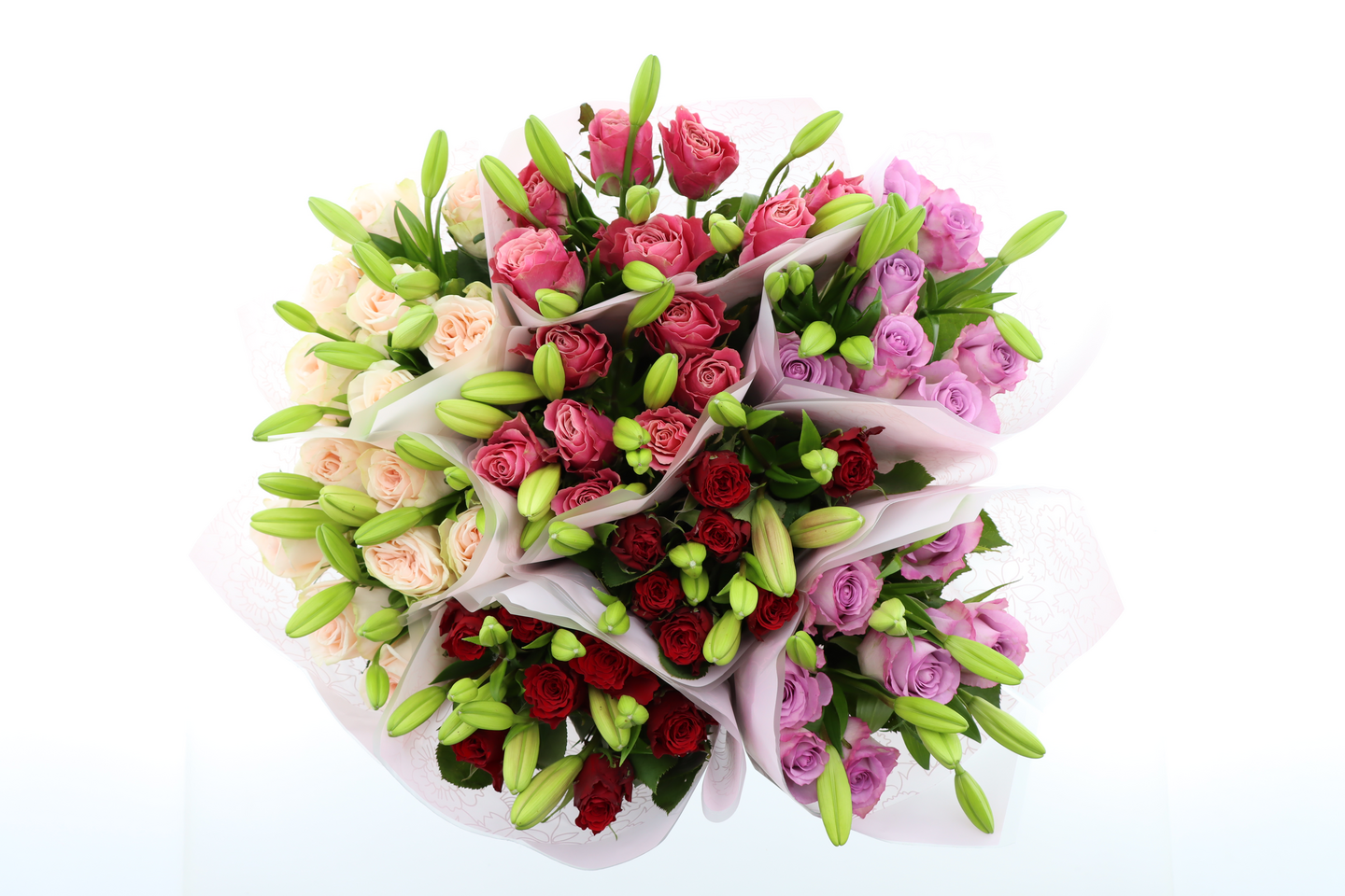 Ruusu-liljakimppu Kenia