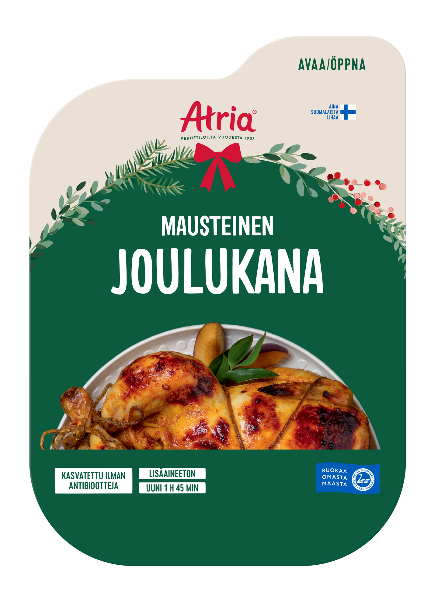 Atria Perhetilan Joulukana Mausteinen n. 1,7 kg