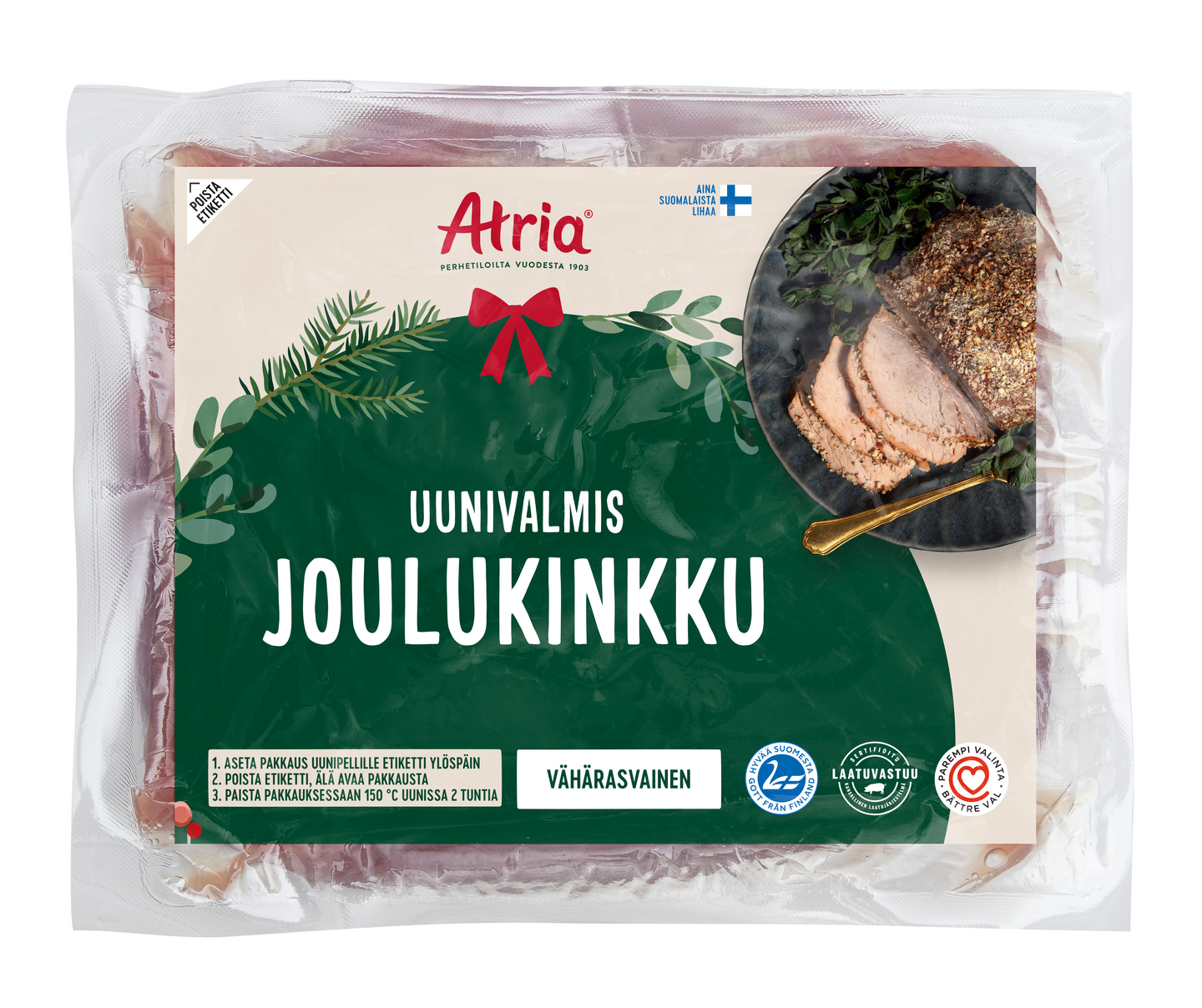 Atria Uunivalmis Joulukinkku n. 1,5 kg