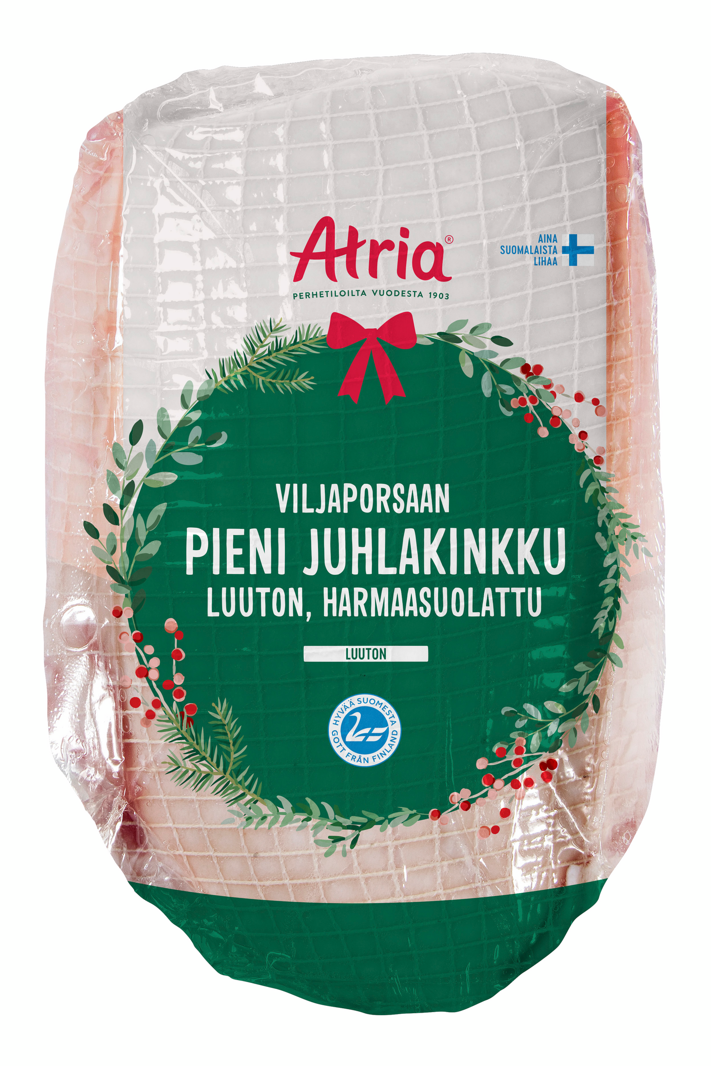 Atria Viljaporsaan pieni juhlakinkku  n. 2,5 kg pakaste