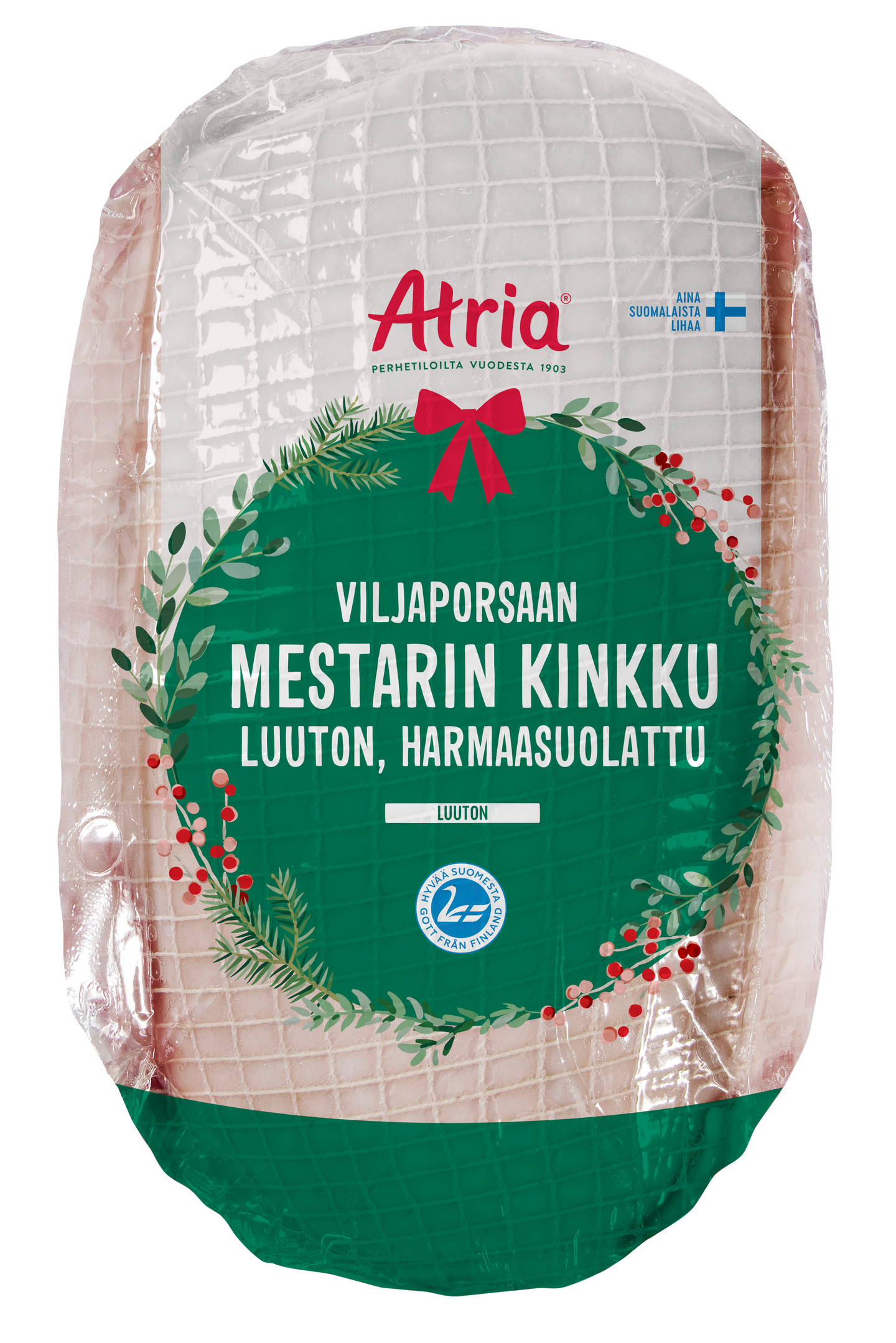 Atria Viljaporsaan Mestarin kinkku n. 3,5 kg pakaste