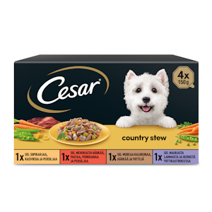 Cesar Country Kitchen lajitelma kastikkeessa 4x150g