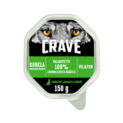 Crave mureke sis. Lammasta & Härkää 150g