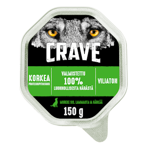 Crave mureke sis. Lammasta & Härkää 150g