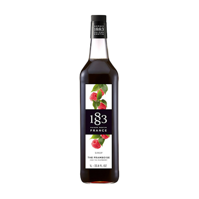 Routin 1883 vadelmajääteesiirappi 1l