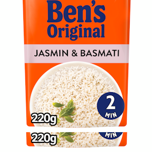 Ben's Original Jasmiini-Basmati Valmisriisi 220g