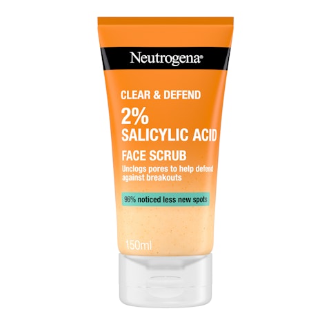 Neutrogena Visibly Clear 150ml Spot Proofing Smoothing Scrub kuorintavoide