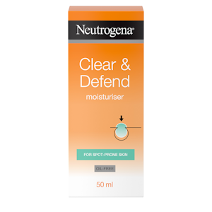 Neutrogena Clear & Defend kosteusvoide 50 ml