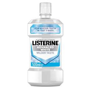 Listerine Advanced White Milder Taste suuvesi 500ml