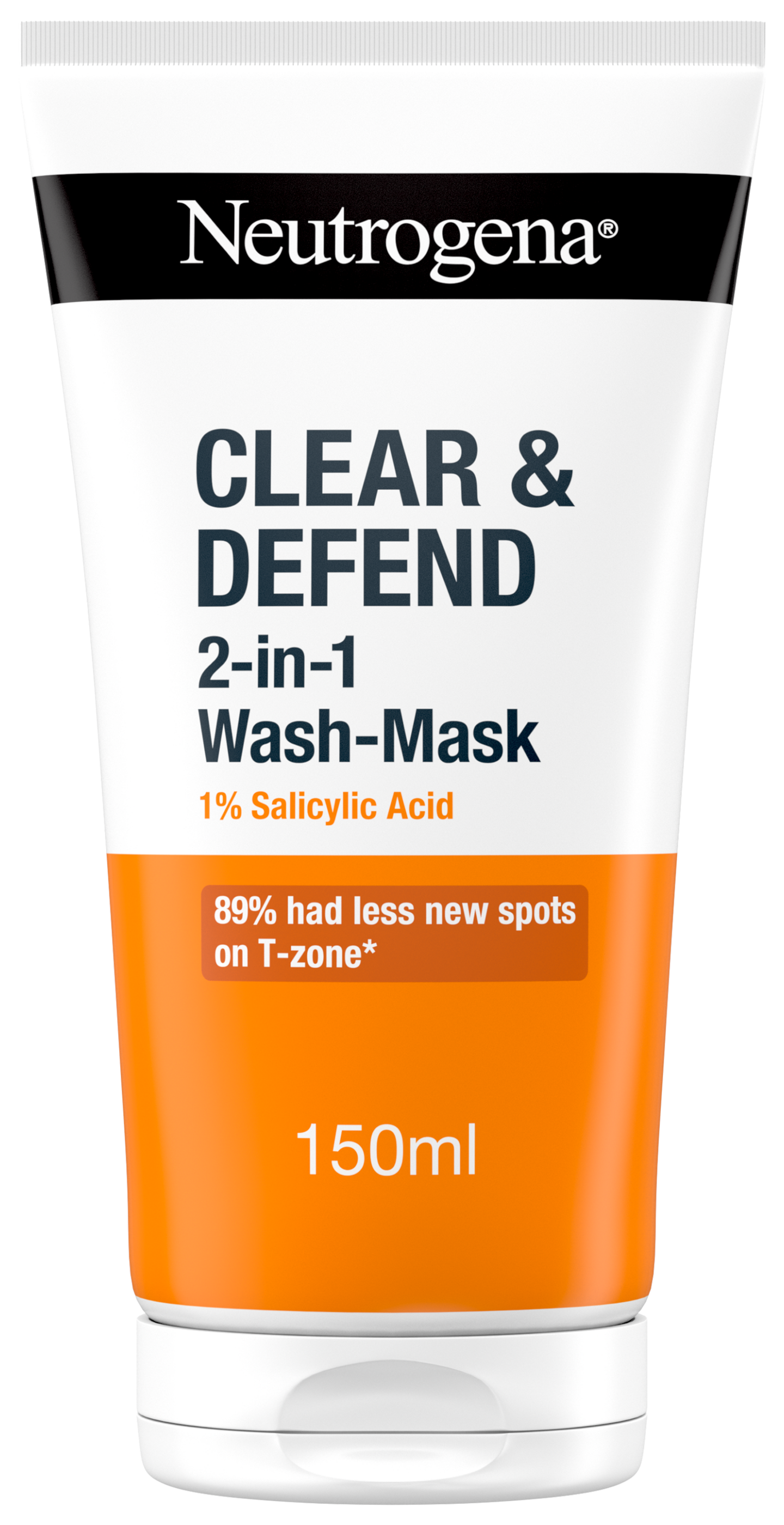 Neutrogena puhdistusnaamio 150ml Clear & Defend Wash-Mask