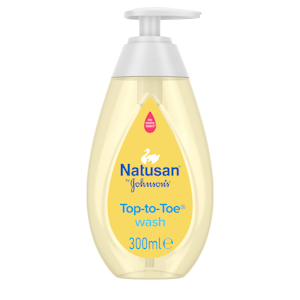 Natusan by Johnson's Top-to-toe pesuneste 300ml