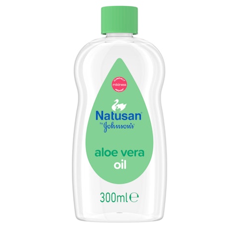 Natusan by Johnson's Baby Oil Aloe Vera hoitoöljy 300ml | K-Ruoka  Verkkokauppa