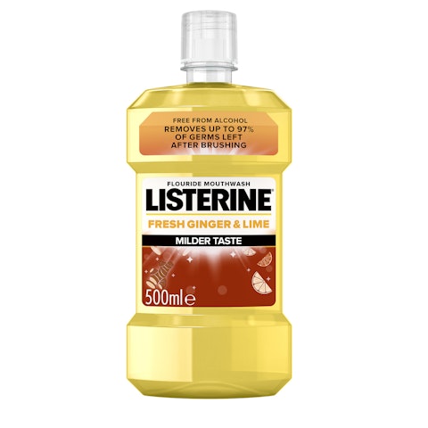 Listerine Fresh Ginger Lime Milder Taste suuvesi 500ml