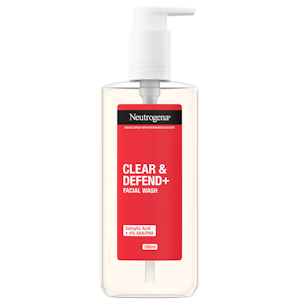 Neutrogena pesuneste 200 ml Clear & Defend+ Facial Wash