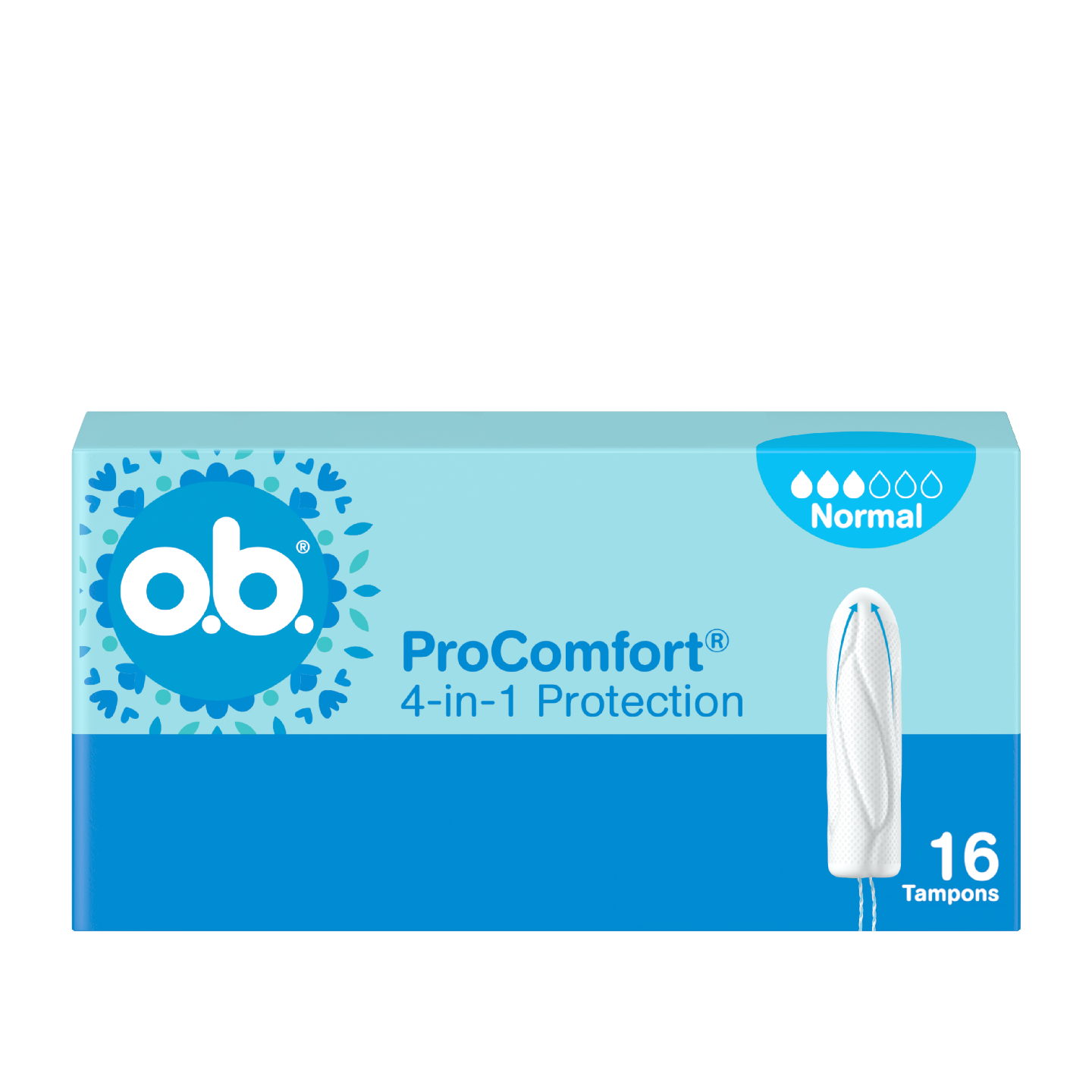 o.b.® ProComfort® Normal tamponi 16 kpl