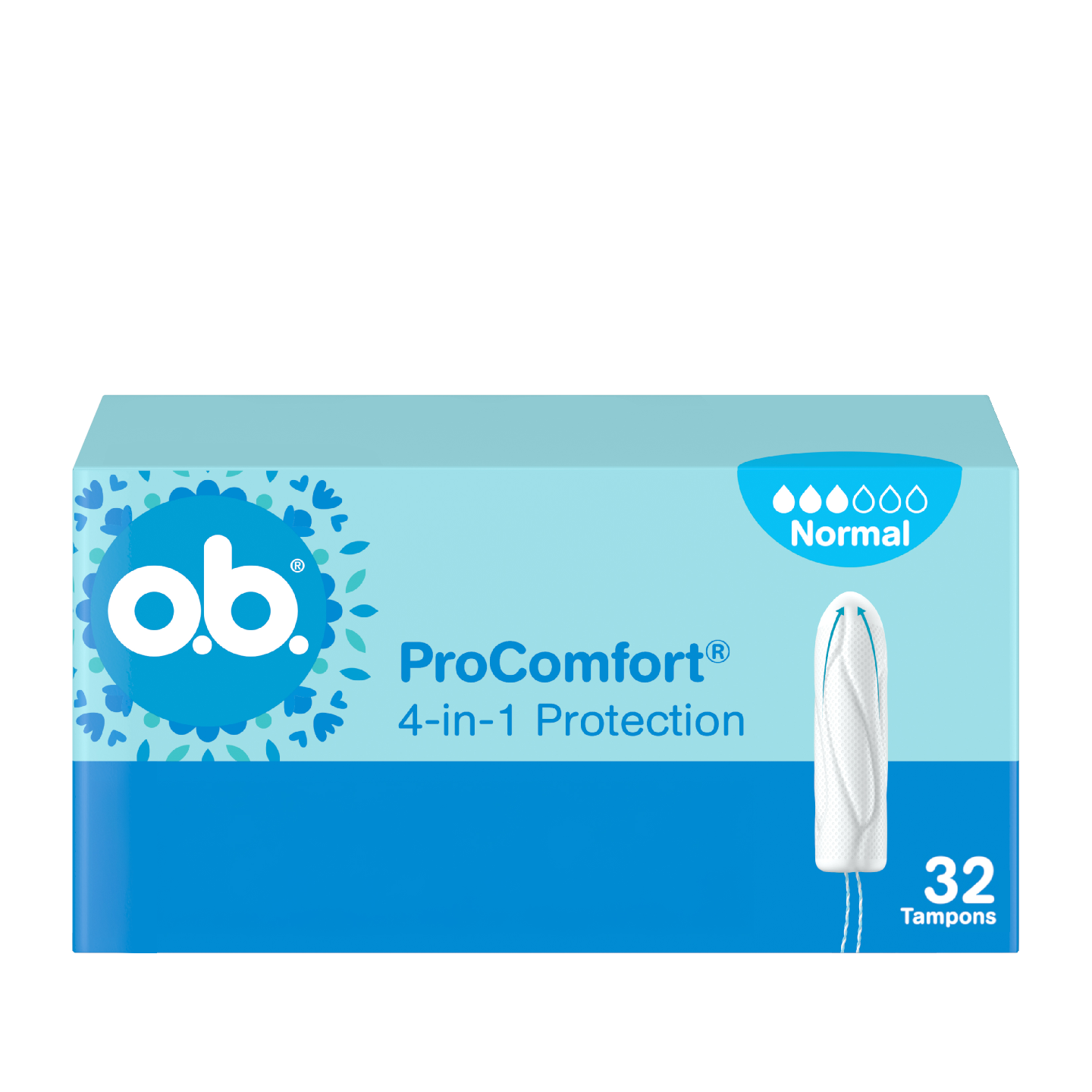 o.b.® ProComfort® Normal tamponi 32 kpl