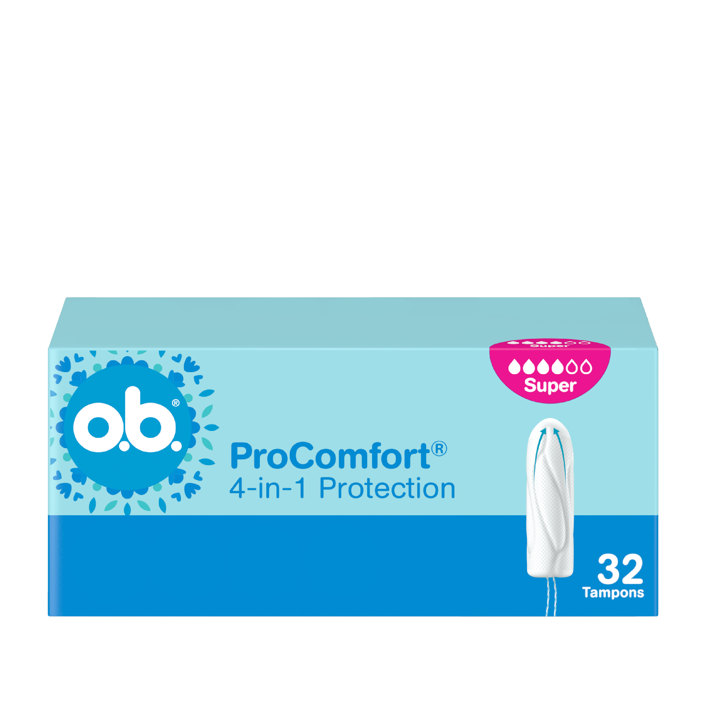 o.b.® ProComfort® Super tamponi 32 kpl