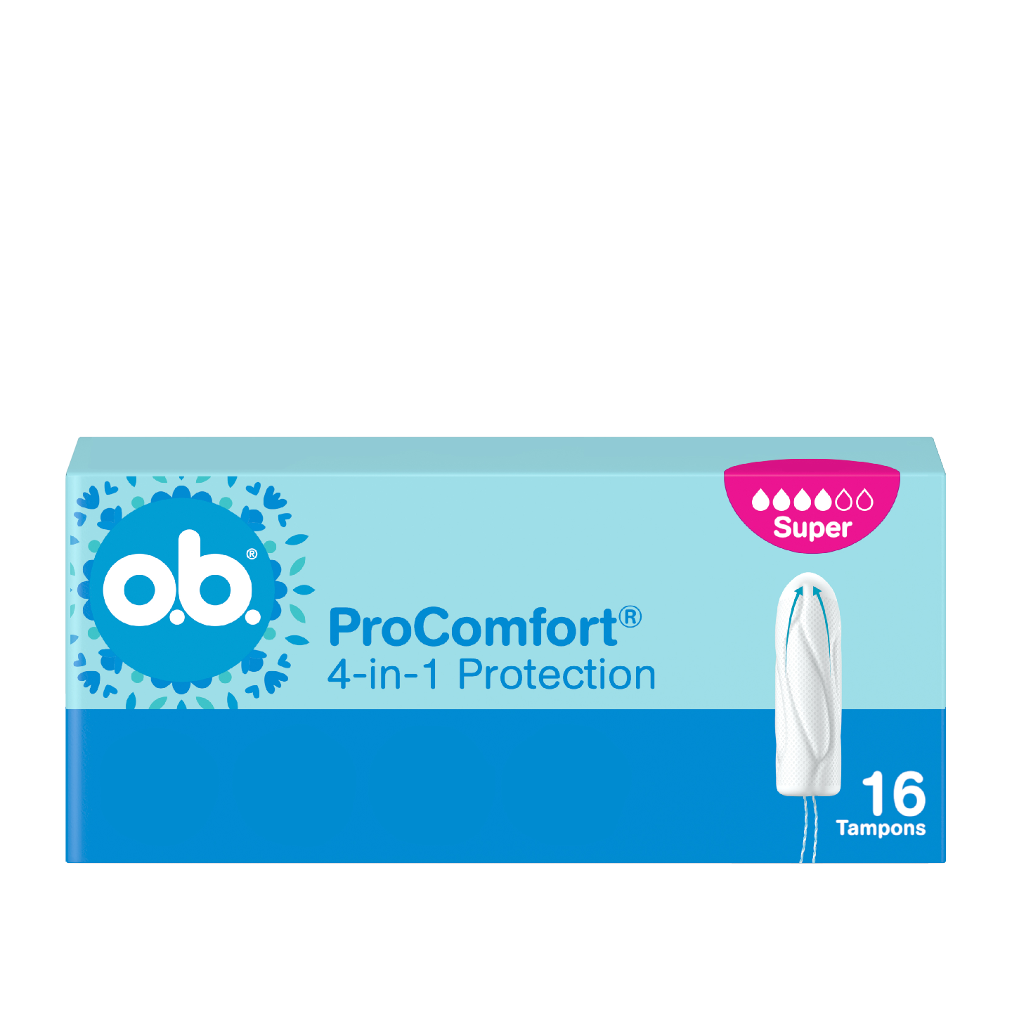 o.b.® ProComfort® Super tamponi 16 kpl