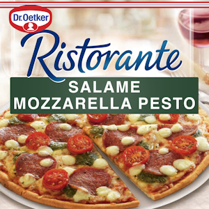 Dr. Oetker Ristorante salame mozzarella pesto pizza 360g pakaste