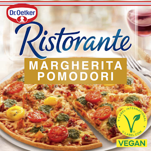 Dr. Oetker Ristorante margherita pomodori vegan pizza 340g pakaste