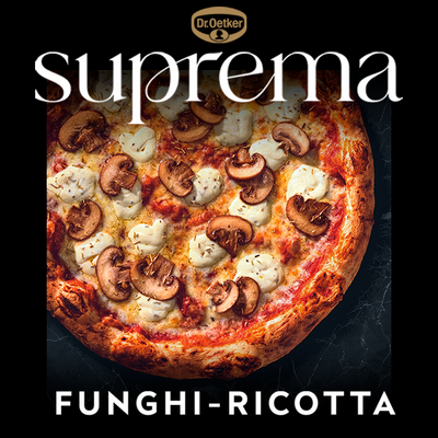 Dr. Oetker Suprema Funghi Ricotta pizza 525g pakaste