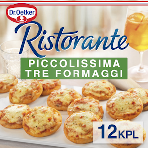 Dr. Oetker Ristorante Piccolissima Tre Formaggi pakasteminipizzat 288g pa