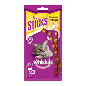 Whiskas Meaty Sticks 3x6g Kana