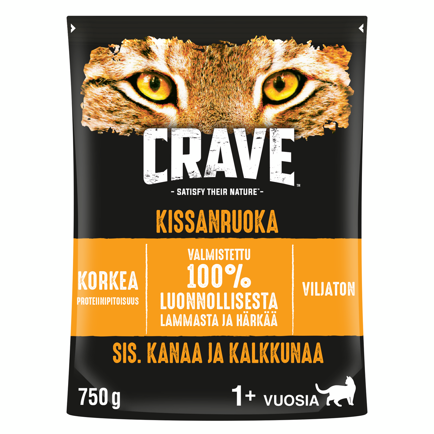 Crave kissanruoka 750g kalkkuna kana