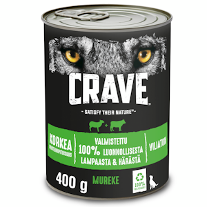 Crave 400g mureke Lammasta& Härkää