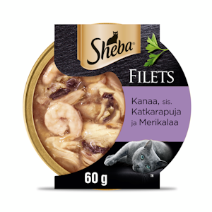 Sheba Kanafile, katkarapu & merikala 60g