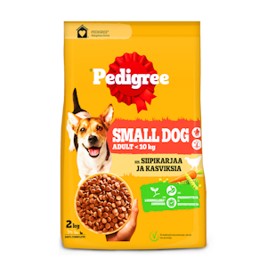 Pedigree Mini koiran kuivaruoka 2kg siipikarja-kasvis