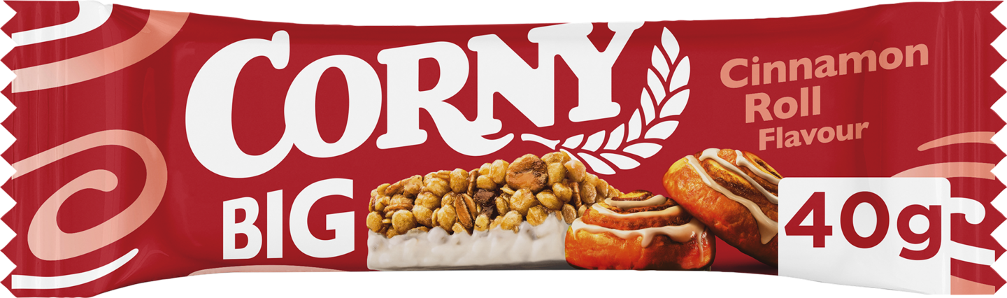 Corny Big välipalapat 40g Cinnamon Roll