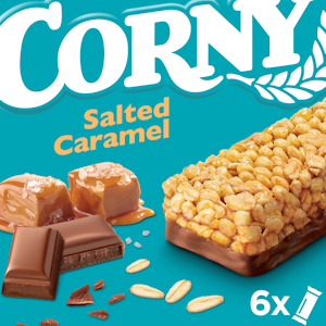 Corny välipalapatuk 6x25g Salted Caramel