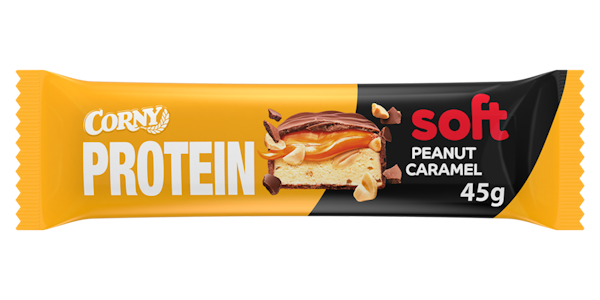 Corny Soft proteiinipatukka 45g pähkinä-karam