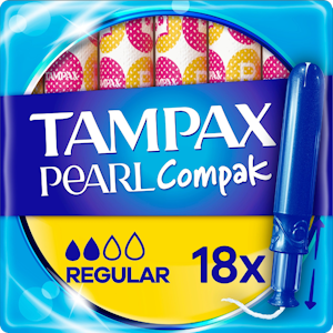 Tampax tamponi 18kpl Compak Pearl Regular