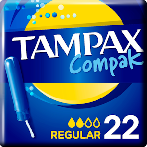 Tampax tamponi 22 kpl Compak Regular