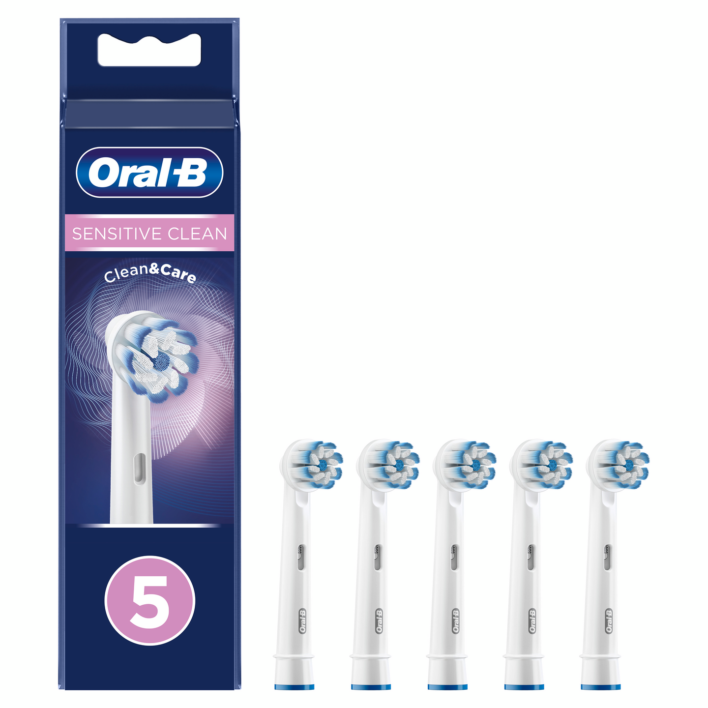 Oral-B Sensitive Clean Care vaihtoharja 5kpl