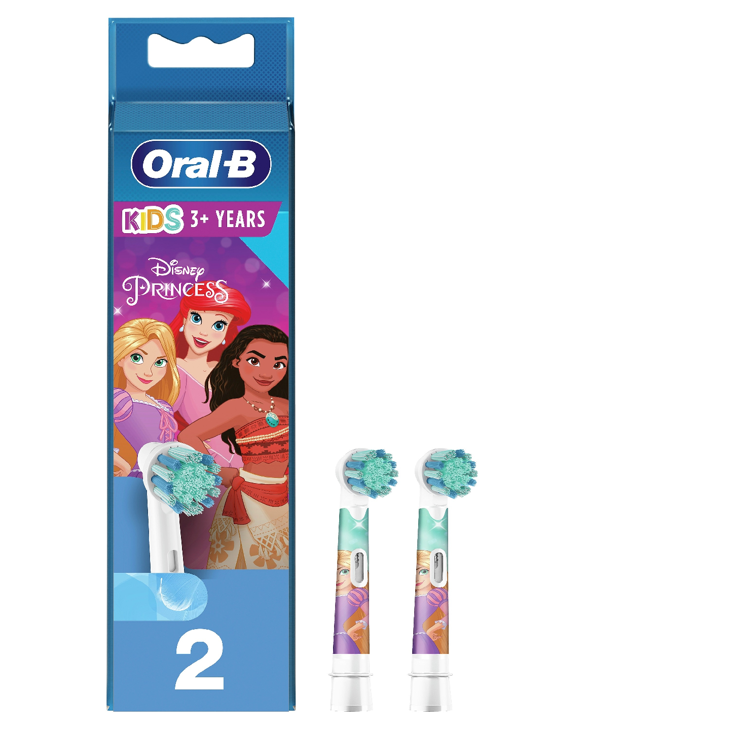 Oral-B lasten vaihtoharja 2kpl
