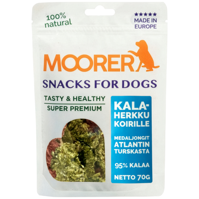 MOORER medaljongit atlantin turskasta 70g