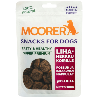 MOORER possun ja kalkkunan nappulat 100g