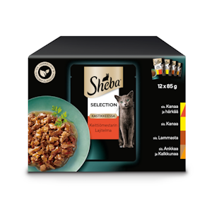 Sheba Select Slices kastikkeessa 12x85g lihaisa