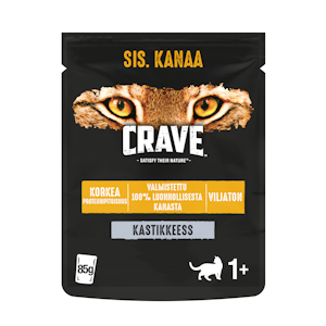 Crave kissanruoka 85g kana