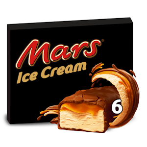 Mars jäätelöpatukka 6kpl/240g 297ml pa