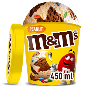 M&M's Peanut jäätelöä 306g/450ml