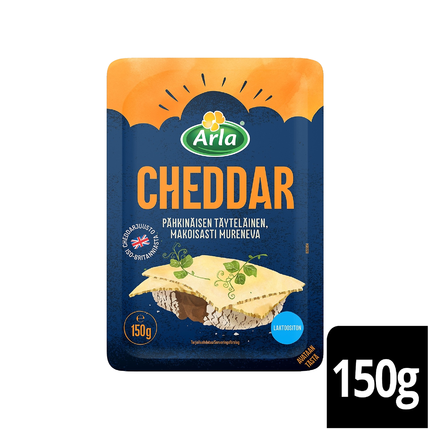 Arla Salskea cheddar viipale 150g