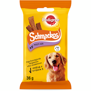 Pedigree Schmackos 5kpl 36g multi mix