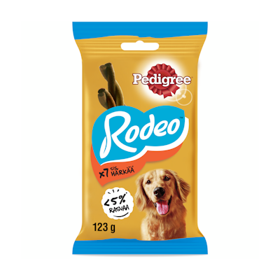 Pedigree Rodeo 123g härkää