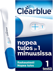 Clearblue Nopea tulos 1kpl raskaustesti