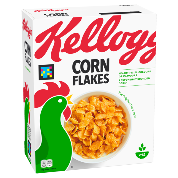 Kellogg's Corn Flakes 375g PUOLILAVA