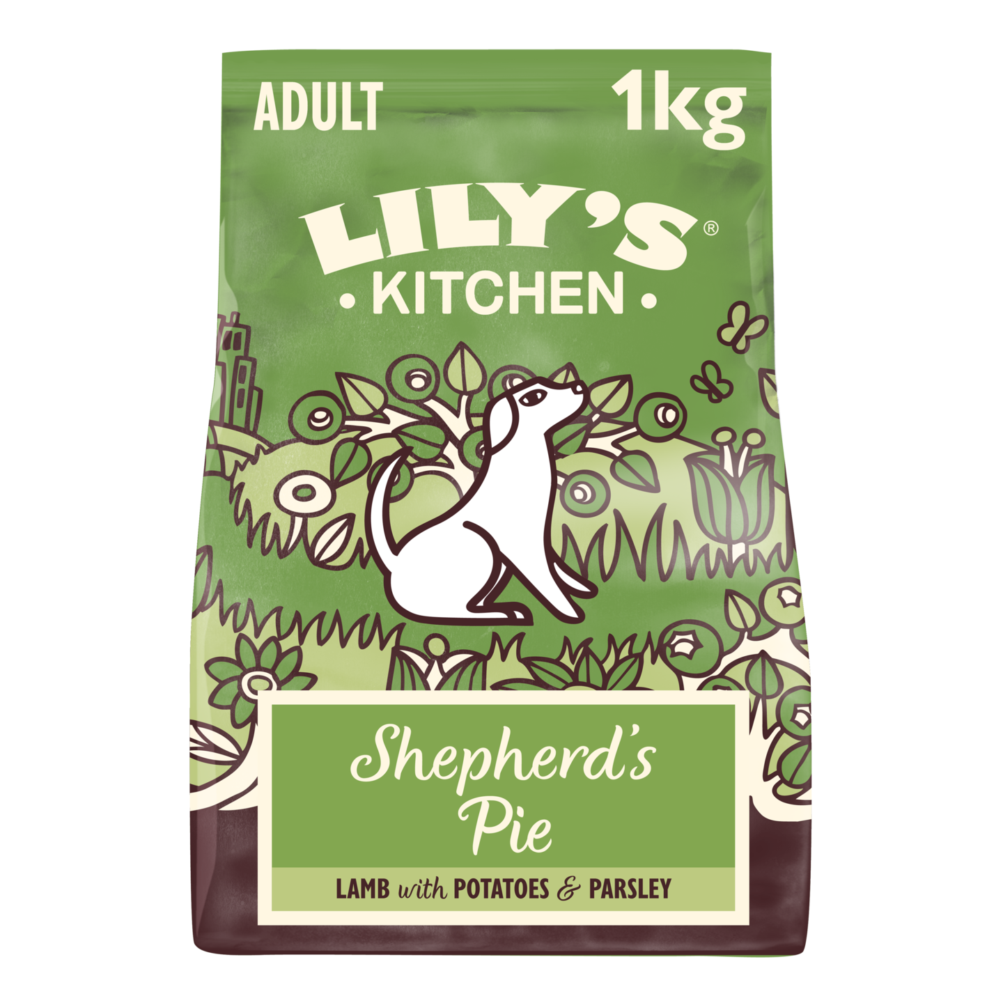 Lily's Kitchen 1kg Shepherd's Pie sis. lammasta koiranruoka